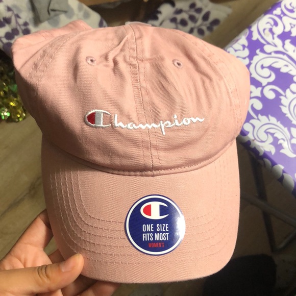 pink champion hat